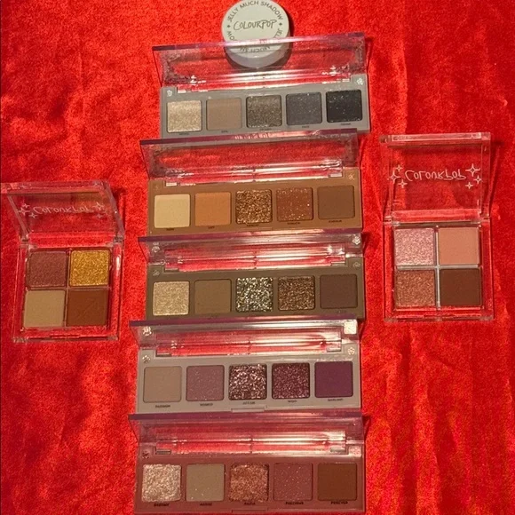 WOW POSHMARK Colourpop - 7 NEW Palettes!! Crush Lyric Amor Cherish Ballad & MORE - Picture 2 of 16